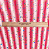 Pound A Metre Per Metre Per Metre Beautiful Digitally Printed 100% Cotton- 45" Wide (Candy Cain)