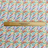 Pound A Metre Per Metre Per Metre Beautiful Digitally Printed 100% Cotton- 45" Wide (Candy)