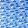 Pound A Metre Per Metre Per Metre Beautiful Digitally Printed 100% Cotton- 45" Wide (Clouds)