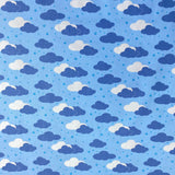 Pound A Metre Per Metre Per Metre Beautiful Digitally Printed 100% Cotton- 45" Wide (Clouds)