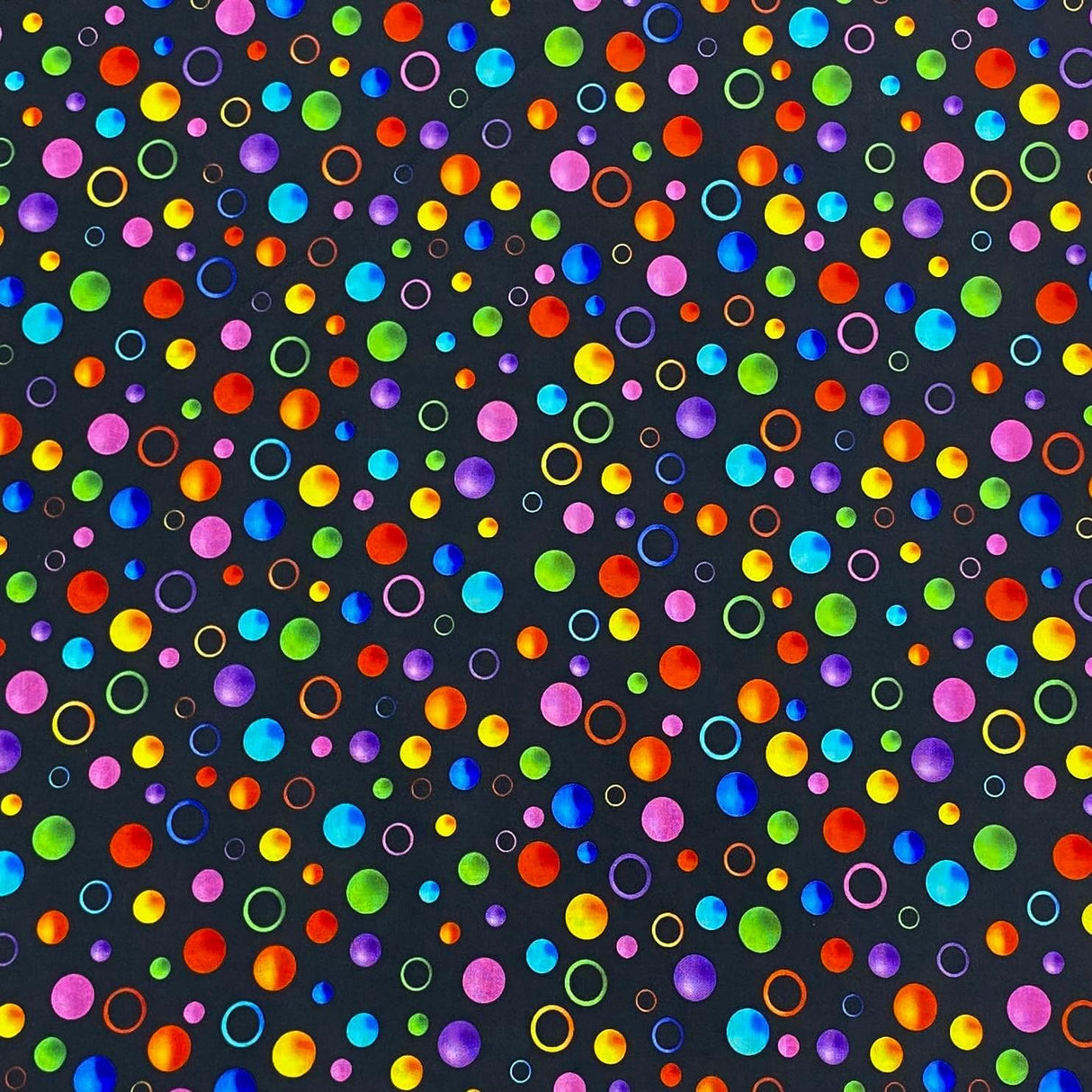 Pound A Metre Per Metre Per Metre Beautiful Digitally Printed 100% Cotton- 45" Wide (Colourful)