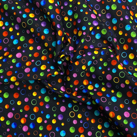 Pound A Metre Per Metre Per Metre Beautiful Digitally Printed 100% Cotton- 45" Wide (Colourful)