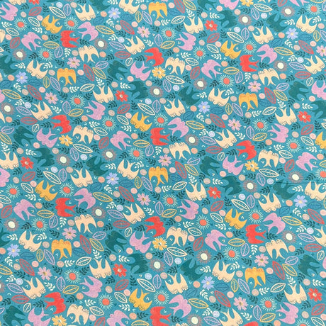 Pound A Metre Per Metre Per Metre Beautiful Digitally Printed 100% Cotton- 45" Wide (Deal 71) (Cotton-Deal)