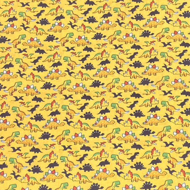 Pound A Metre Per Metre Per Metre Beautiful Digitally Printed 100% Cotton- 45" Wide (Dino)