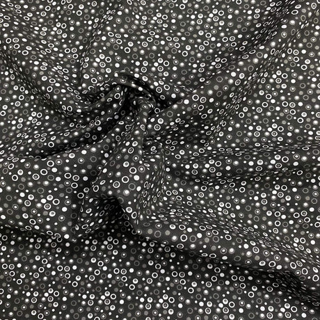 Pound A Metre Per Metre Per Metre Beautiful Digitally Printed 100% Cotton- 45" Wide (Dots)