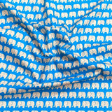 Pound A Metre Per Metre Per Metre Beautiful Digitally Printed 100% Cotton- 45" Wide (Elephant)