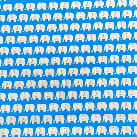 Pound A Metre Per Metre Per Metre Beautiful Digitally Printed 100% Cotton- 45" Wide (Elephant)