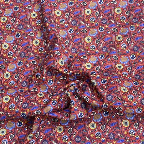 Pound A Metre Per Metre Per Metre Beautiful Digitally Printed 100% Cotton- 45" Wide (Flower Garden) (Cotton-Deal)