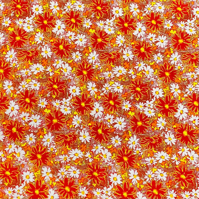 Pound A Metre Per Metre Per Metre Beautiful Digitally Printed 100% Cotton- 45" Wide (Flower)