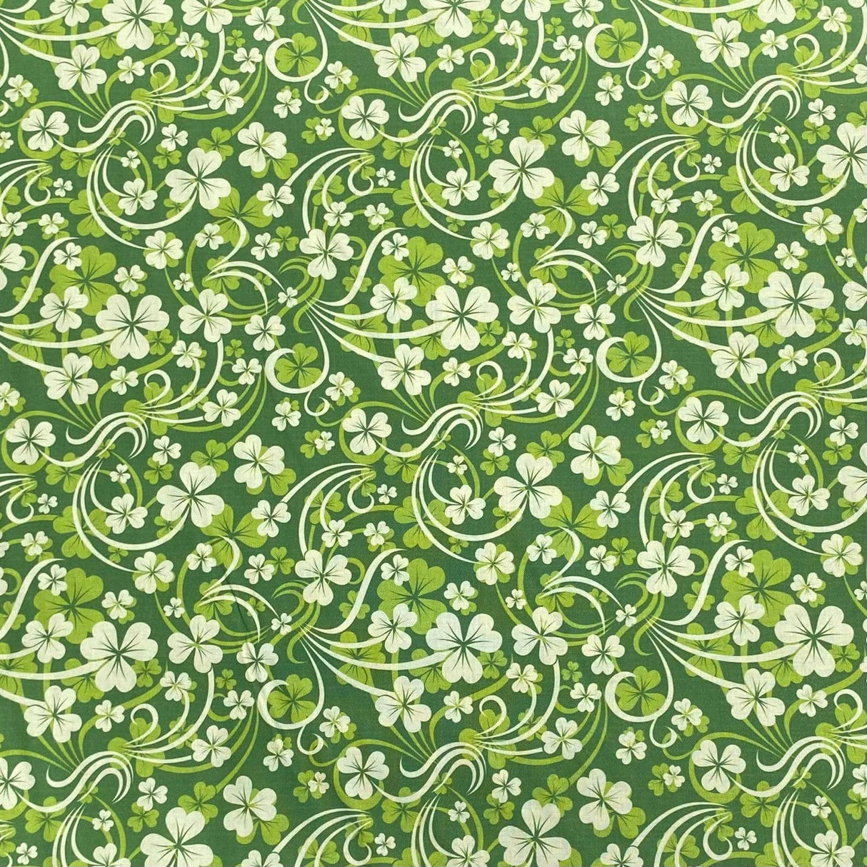 Pound A Metre Per Metre Per Metre Beautiful Digitally Printed 100% Cotton- 45" Wide (Green) (Cotton-Deal)