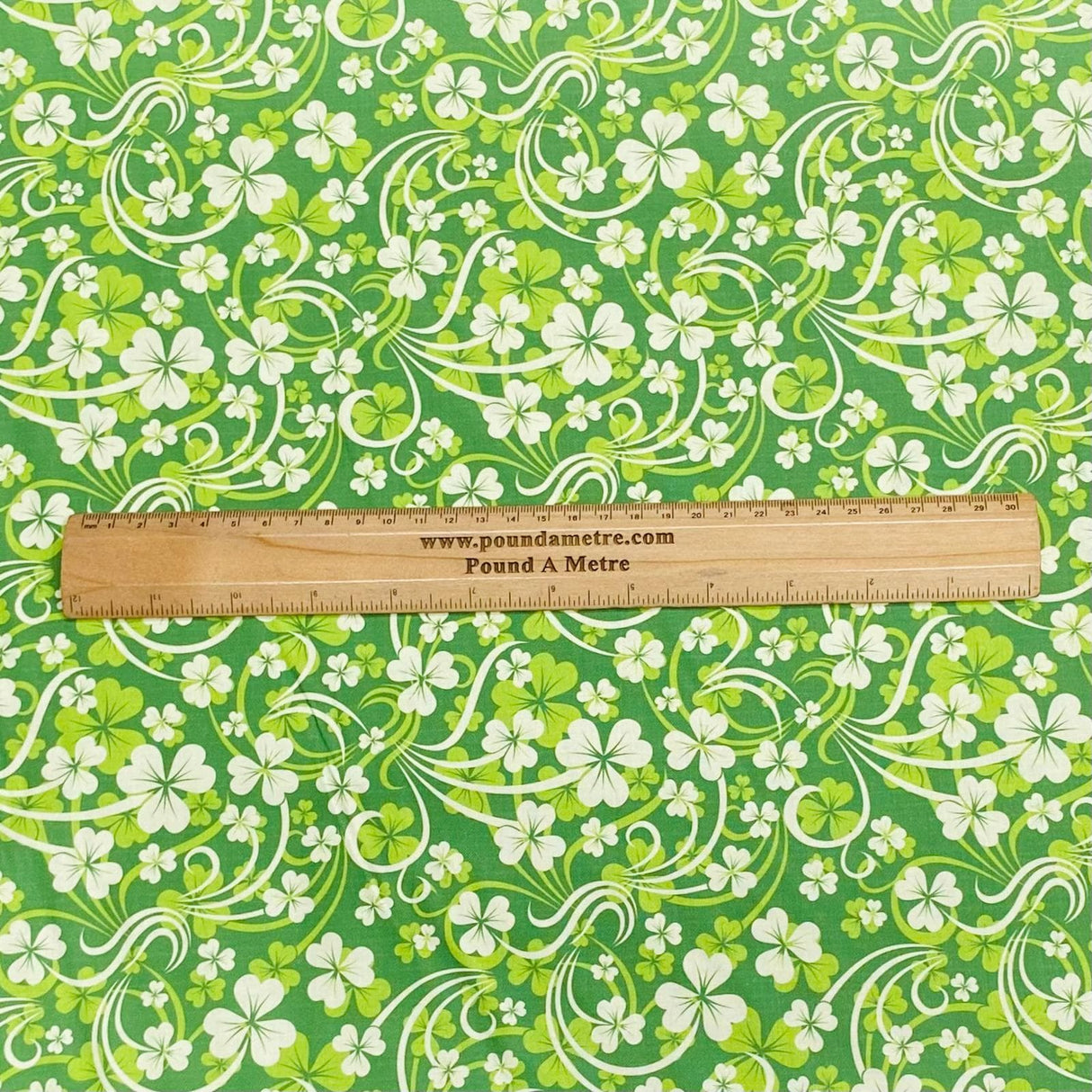 Pound A Metre Per Metre Per Metre Beautiful Digitally Printed 100% Cotton- 45" Wide (Green) (Cotton-Deal)
