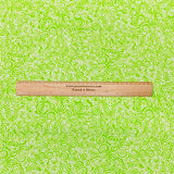 Pound A Metre Per Metre Per Metre Beautiful Digitally Printed 100% Cotton- 45" Wide (Green Floral)