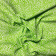 Pound A Metre Per Metre Per Metre Beautiful Digitally Printed 100% Cotton- 45" Wide (Green Floral)