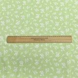 Pound A Metre Per Metre Per Metre Beautiful Digitally Printed 100% Cotton- 45" Wide (Green)