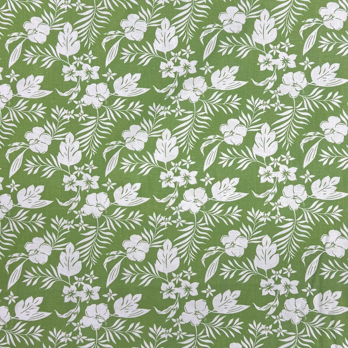 Pound A Metre Per Metre Per Metre Beautiful Digitally Printed 100% Cotton- 45" Wide (Green)
