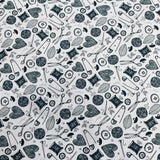 Pound A Metre Per Metre Per Metre Beautiful Digitally Printed 100% Cotton- 45" Wide (Knit)