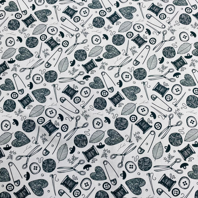 Pound A Metre Per Metre Per Metre Beautiful Digitally Printed 100% Cotton- 45" Wide (Knit)