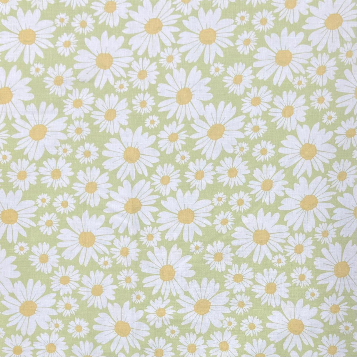 Pound A Metre Per Metre Per Metre Beautiful Digitally Printed 100% Cotton- 45" Wide (Lime Floral)