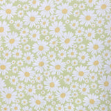 Pound A Metre Per Metre Per Metre Beautiful Digitally Printed 100% Cotton- 45" Wide (Lime Floral)