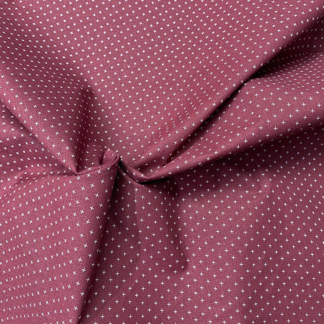 Pound A Metre Per Metre Per Metre Beautiful Digitally Printed 100% Cotton- 45" Wide (Maroon)