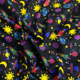 Pound A Metre Per Metre Per Metre Beautiful Digitally Printed 100% Cotton- 45" Wide (Moons)