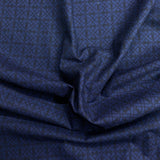 Pound A Metre Per Metre Per Metre Beautiful Digitally Printed 100% Cotton- 45" Wide (Navy)