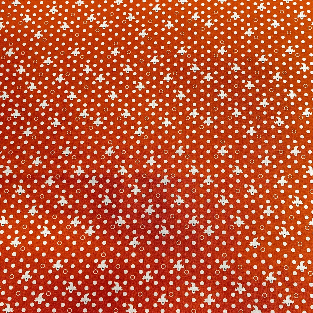 Pound A Metre Per Metre Per Metre Beautiful Digitally Printed 100% Cotton- 45" Wide (Orange Ghost) (Cotton-Deal)