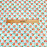 Pound A Metre Per Metre Per Metre Beautiful Digitally Printed 100% Cotton- 45" Wide (Orange)