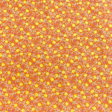 Pound A Metre Per Metre Per Metre Beautiful Digitally Printed 100% Cotton- 45" Wide (Orange)