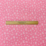 Pound A Metre Per Metre Per Metre Beautiful Digitally Printed 100% Cotton- 45" Wide (Pink Floral)