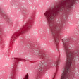 Pound A Metre Per Metre Per Metre Beautiful Digitally Printed 100% Cotton- 45" Wide (Pink Floral)