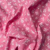 Pound A Metre Per Metre Per Metre Beautiful Digitally Printed 100% Cotton- 45" Wide (Pink Floral)