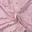 Pound A Metre Per Metre Per Metre Beautiful Digitally Printed 100% Cotton- 45" Wide (Pink Galaxy)