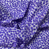 Pound A Metre Per Metre Per Metre Beautiful Digitally Printed 100% Cotton- 45" Wide (Purple)