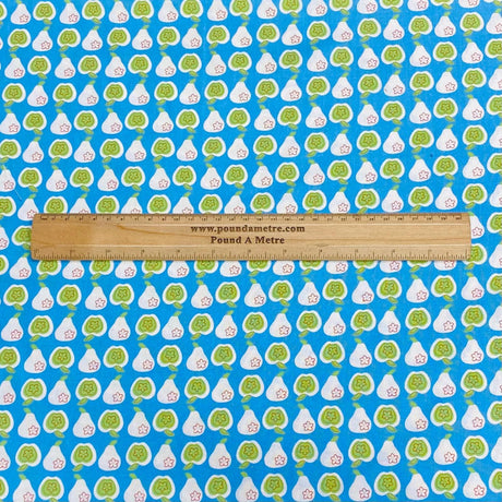 Pound A Metre Per Metre Per Metre Beautiful Digitally Printed 100% Cotton- 45" Wide (Sky Apple) (Cotton-Deal)
