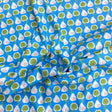 Pound A Metre Per Metre Per Metre Beautiful Digitally Printed 100% Cotton- 45" Wide (Sky Apple) (Cotton-Deal)