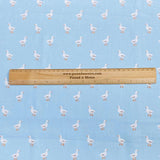 Pound A Metre Per Metre Per Metre Beautiful Digitally Printed 100% Cotton- 45" Wide (Sky Ducks)