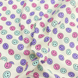 Pound A Metre Per Metre Per Metre Beautiful Digitally Printed 100% Cotton- 45" Wide (Smile)