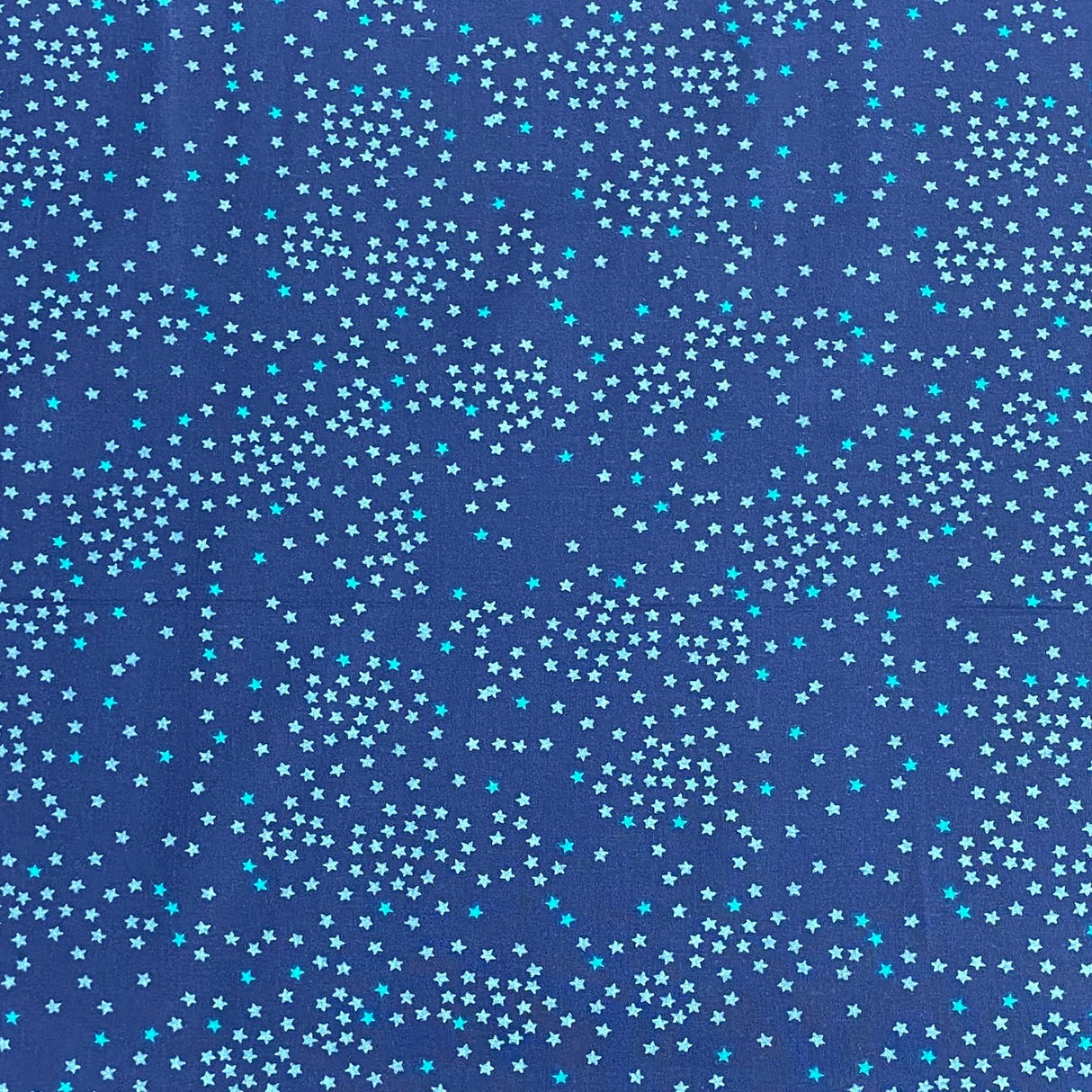 Pound A Metre Per Metre Per Metre Beautiful Digitally Printed 100% Cotton- 45" Wide (Stars)