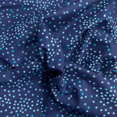Pound A Metre Per Metre Per Metre Beautiful Digitally Printed 100% Cotton- 45" Wide (Stars)