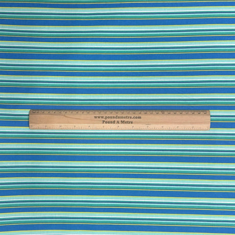 Pound A Metre Per Metre Per Metre Beautiful Digitally Printed 100% Cotton- 45" Wide (Stripes)