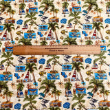 Pound A Metre Per Metre Per Metre Beautiful Digitally Printed 100% Cotton- 45" Wide (Summer)