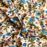 Pound A Metre Per Metre Per Metre Beautiful Digitally Printed 100% Cotton- 45" Wide (Summer)