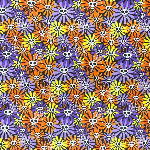 Pound A Metre Per Metre Per Metre Beautiful Digitally Printed 100% Cotton- 45" Wide (Sunflower)