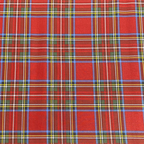 Pound A Metre Per Metre Per Metre Beautiful Digitally Printed 100% Cotton- 45" Wide (Tartan)