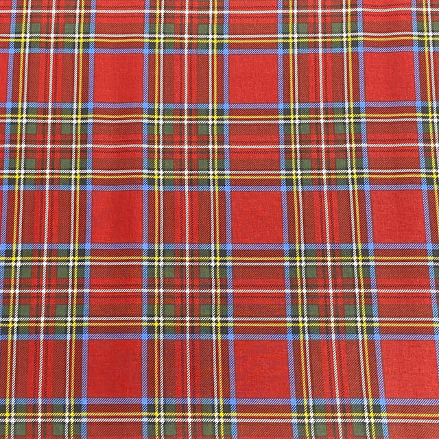 Pound A Metre Per Metre Per Metre Beautiful Digitally Printed 100% Cotton- 45" Wide (Tartan)