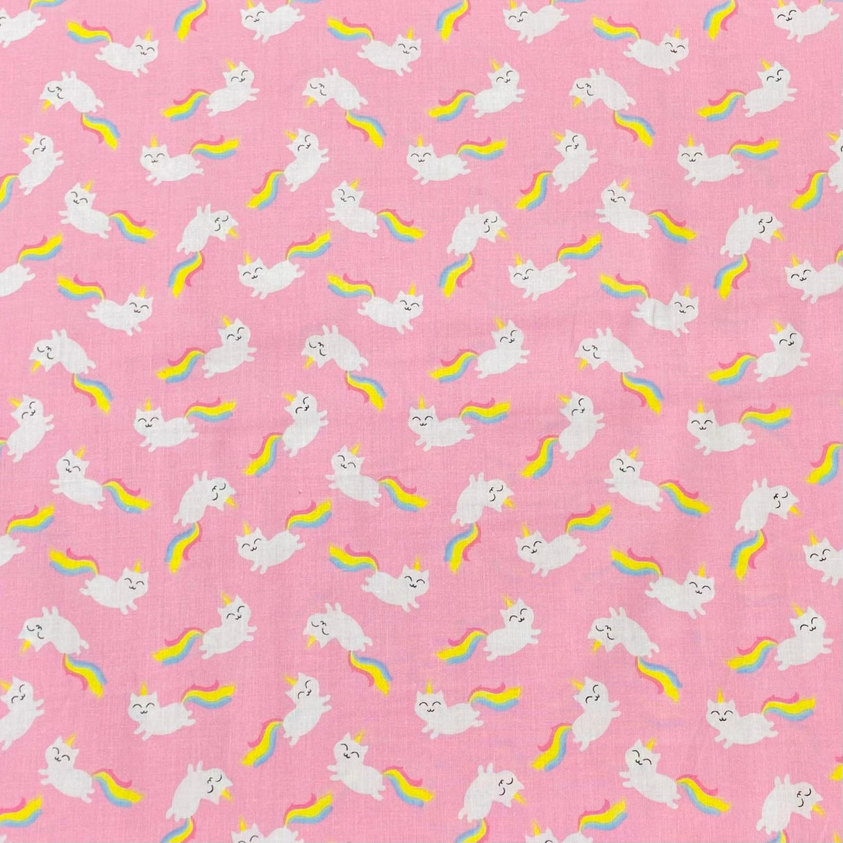Pound A Metre Per Metre Per Metre Beautiful Digitally Printed 100% Cotton- 45" Wide (Unicorn)