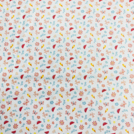 Pound A Metre Per Metre Per Metre Beautiful Digitally Printed 100% Cotton- 45" Wide (Watermelon)