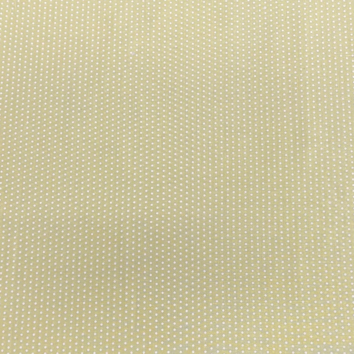 Pound A Metre Per Metre Per Metre Beautiful Digitally Printed 100% Cotton- 45" Wide (Yellow Polka)