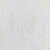 Pound A Metre Per Metre Bridal White Lace- 55'' Wide - (Lace 2)